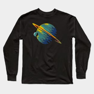 The Planet Saturn Long Sleeve T-Shirt